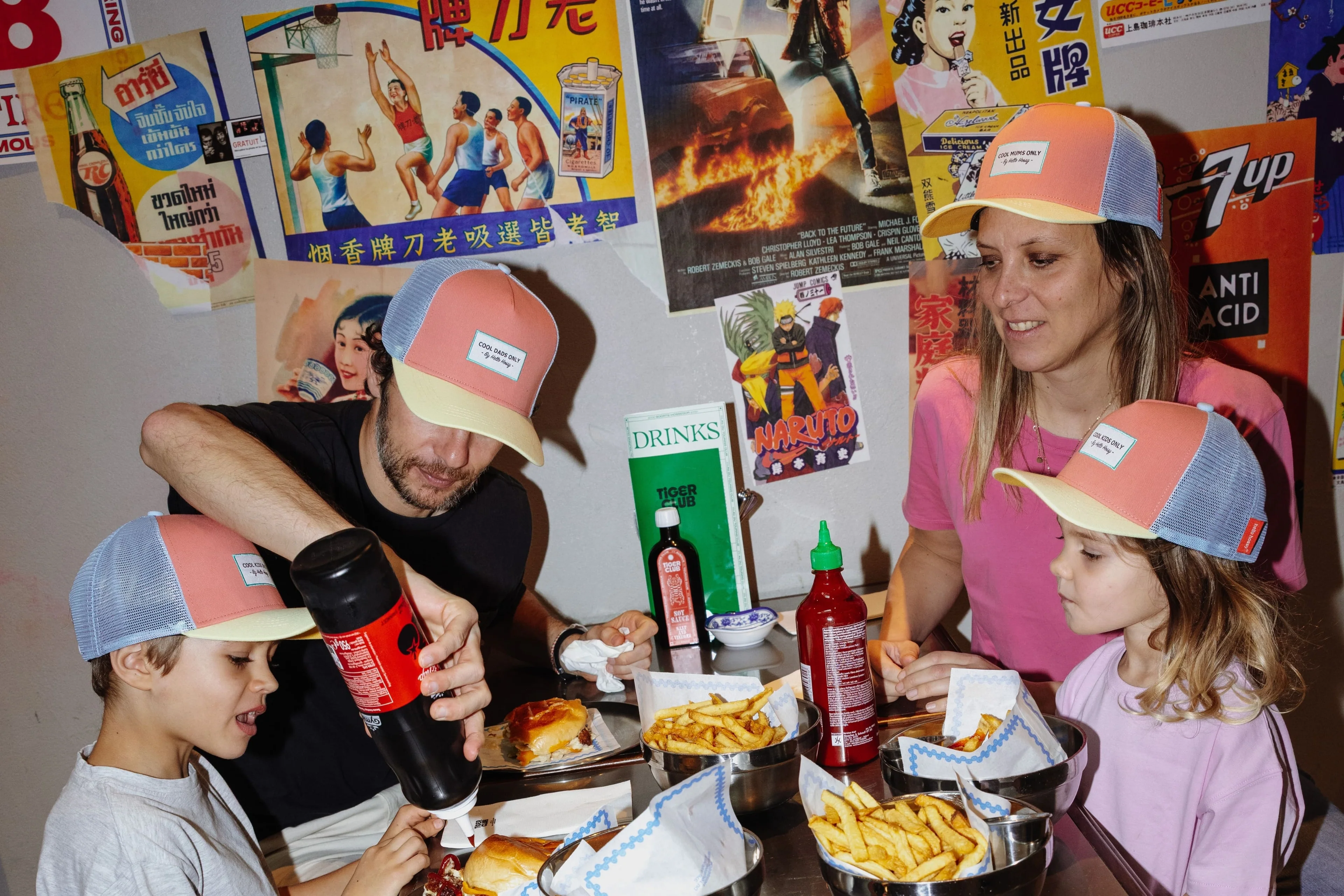 Les casquettes préférées des kids